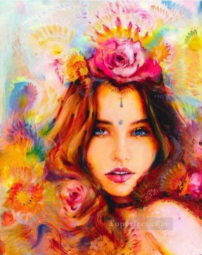 Women Painting - Pretty Woman 17 Impressionist